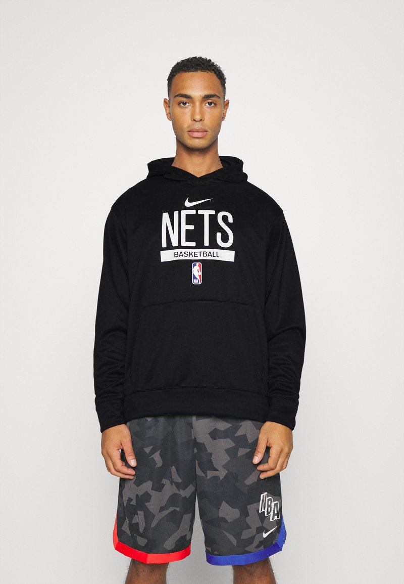 Nike Performance NBA BROOKLYN NETS SPOTLIGHT HOODIE Hoodie black