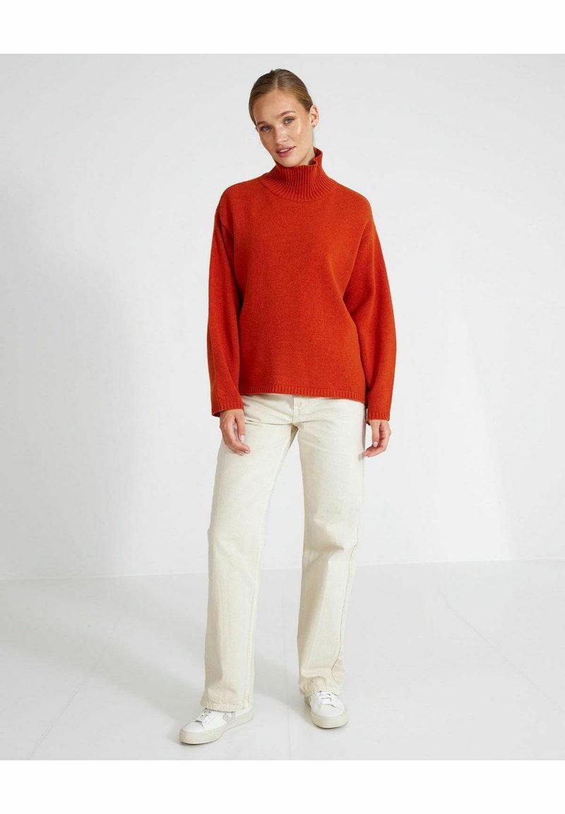 Holebrook VERONIKA TURTLE - Maglione - burnt orange