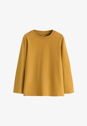 Next, REGULAR FIT - COSY LONG SLEEVE T-SHIRT - Langærmet T-shirt - ochre yellow