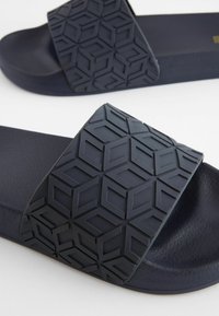 Next EMBOSSED STANDARD - Badesandaler - navy blue