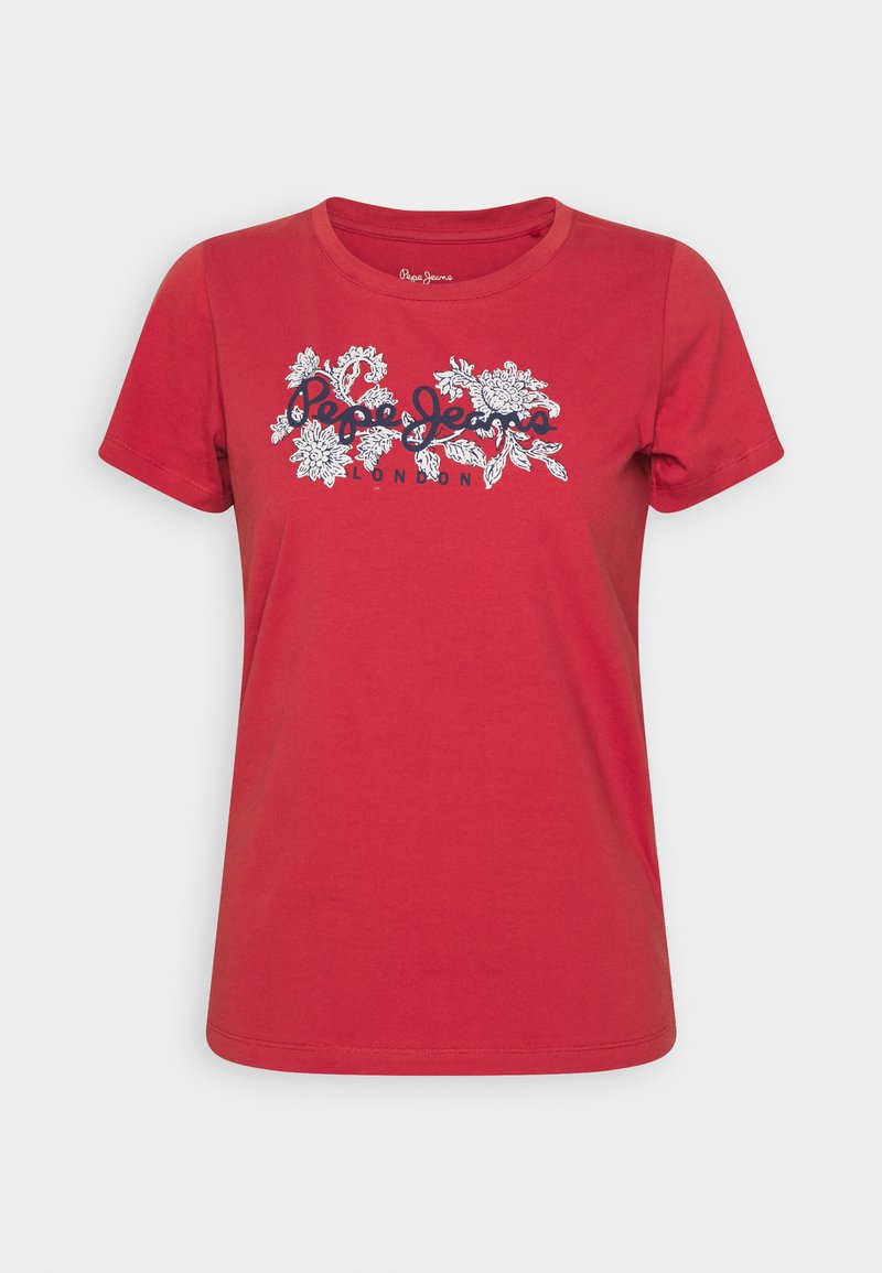 Pepe Jeans T-shirt print rood