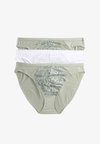 3PK AMELIA - Braguitas - soft green