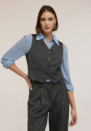SARTORIALE CON BOTTONI - Bodywarmer - grigio