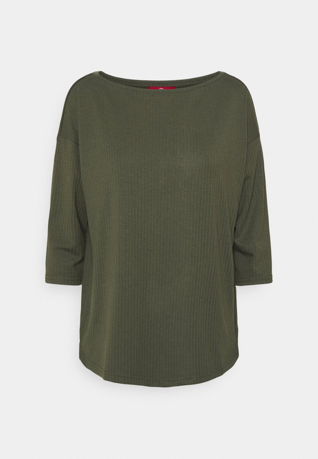 Langarmshirt - khaki