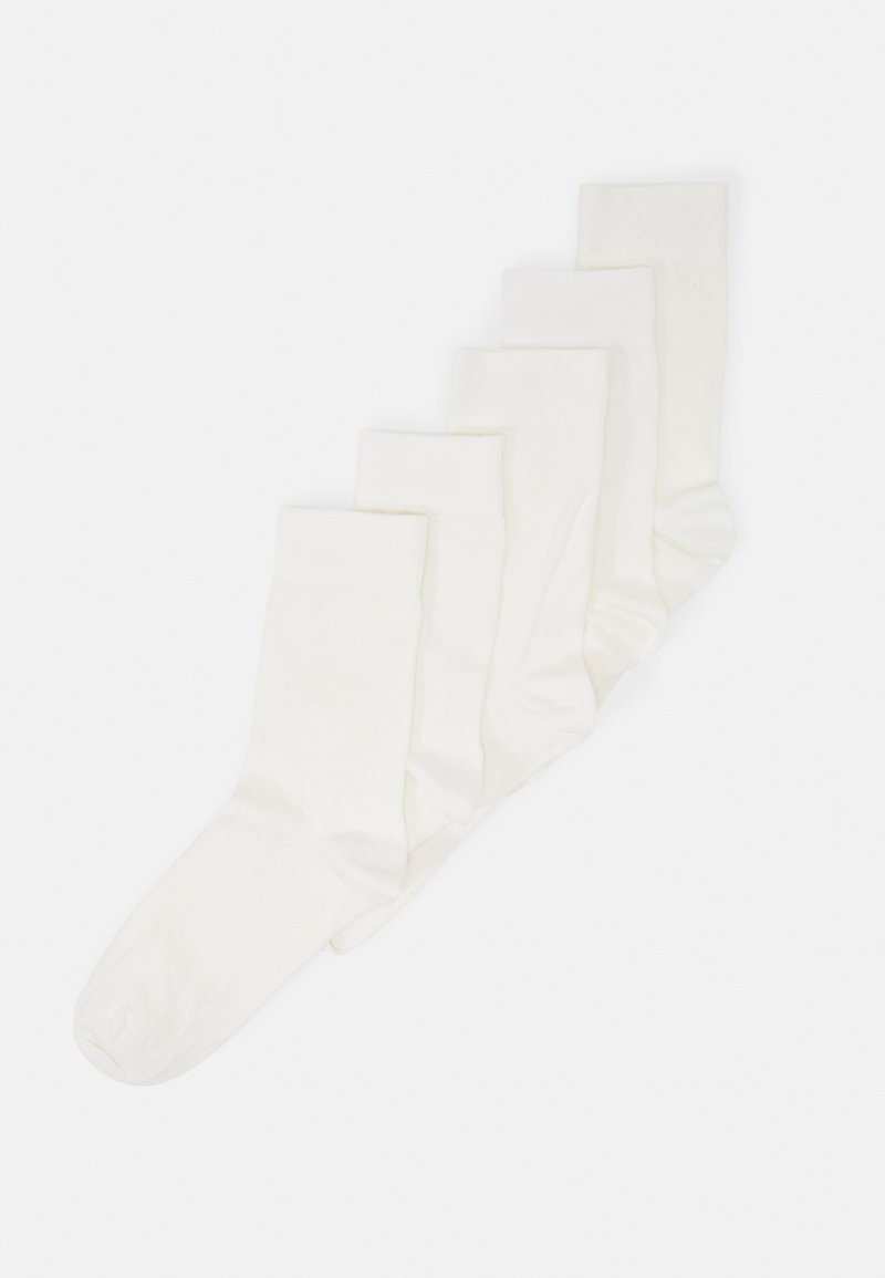 Anna Field - COMFORT CUFF ANKLE SOCKS 5PACK - Socks - white, Enlarge