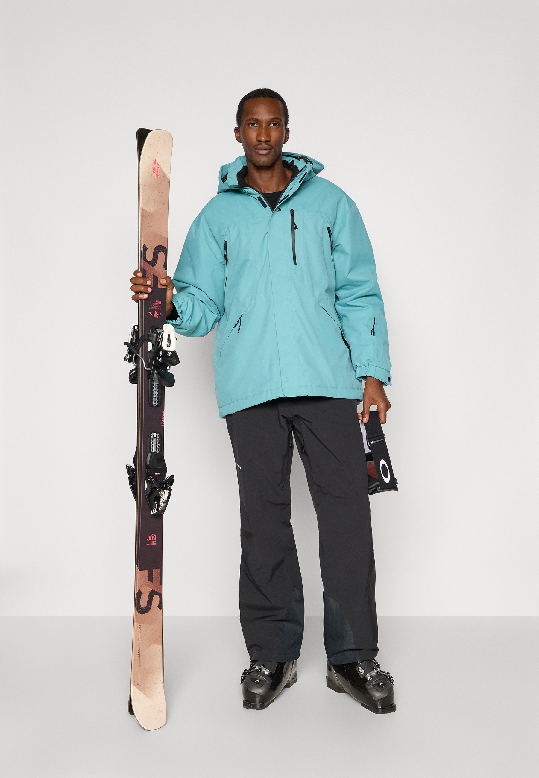 Oakley CHANNEL JACKET - Skijacke - dark pacific/petrol - Zalando.ch