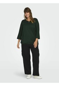 ONLY Carmakoma CARLINNE  - Långärmad tröja - scarab