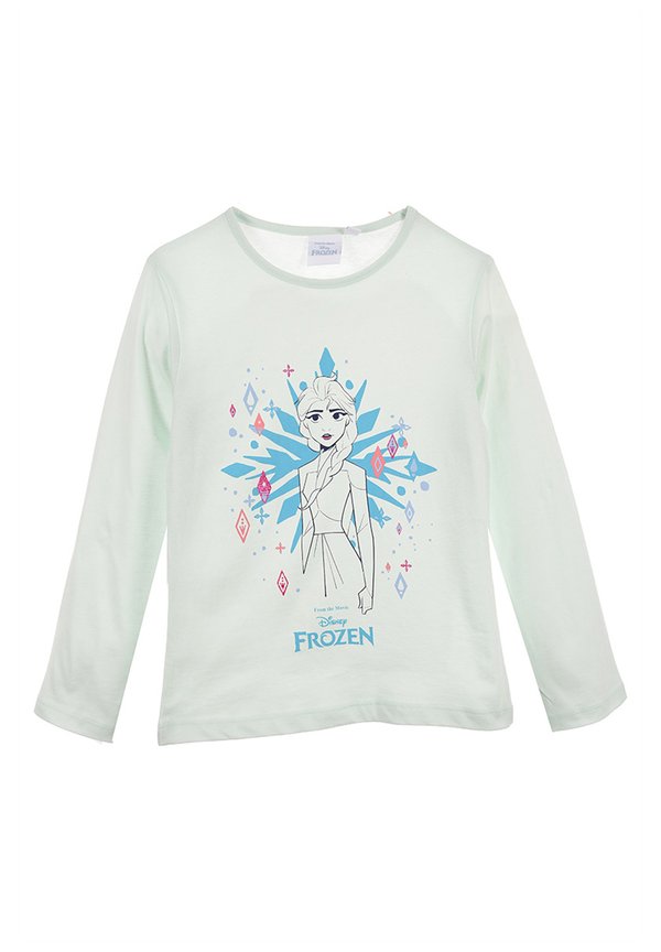 Langarmshirt - türkis