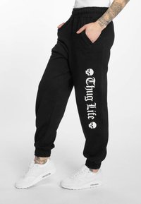 Thug Life - Trainingsbroek - black Miniatuurafbeelding 1