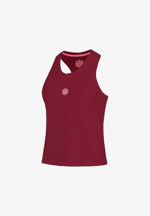 BIDI BADU, TANK-TOP FREEZE OUT RACERBACK PRINTED TANK W - Top - - wine
