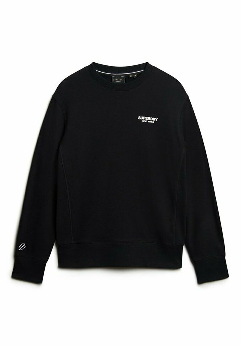Superdry LUXURY SPORT LOOSE FIT CREW - Sweatshirt - black - Zalando.de