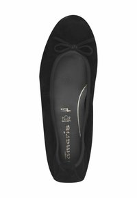 Tamaris Balerínky - black suede