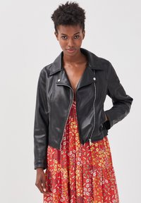 Cache Cache Veste en similicuir - noir