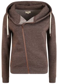 OXVicky - Zip-up sweatshirt - coffe b me