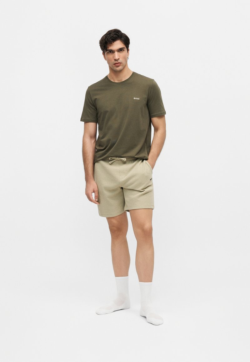 BOSS Waffle Shorts Pyjama Homme - Confort Doux Et Élégant