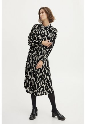FRGETO - Freizeitkleid - black mix