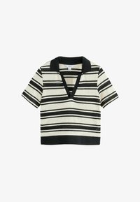 Ikke valgt, black ecru stripe