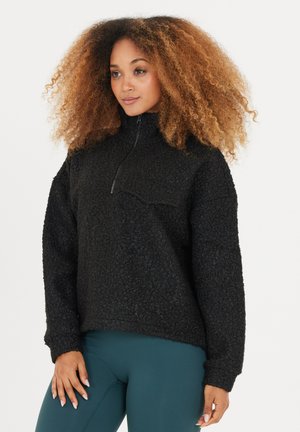 MIDLAYER FLORRIE - Fleece jumper - black