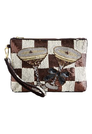 Next ESPRESSO MARTINI EMBELLISHED POUCH . - Toaletná taška - chocolate brown