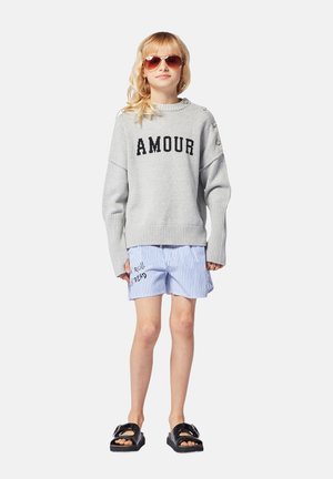 À RAYURES - Shorts - bleu ozone