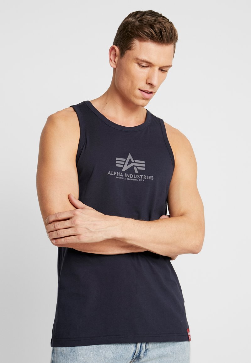 Alpha Industries - Top - blue, Vergroten