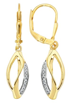 Balia Boucles d'oreilles - goldfarben/weiß