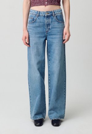Pernera ancha - denim bleu clair