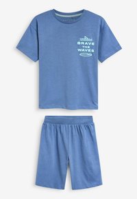 Next 3 PACK - REGULAR FIT - Pyžamo - navy purple surf