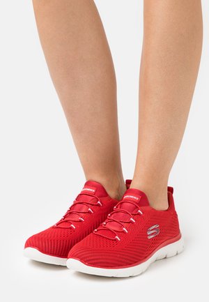 Skechers Sport SUMMITS - Trainers - red/white