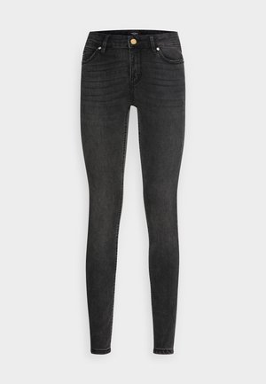 Vero Moda Tall VMROBYN SKINNY PUSHUP - Jeans Skinny Fit - black