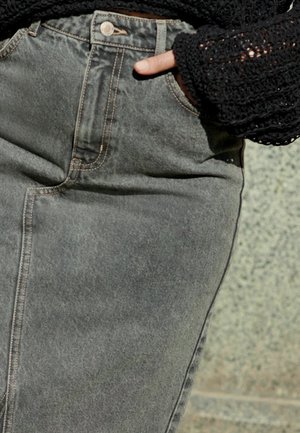 Next TALL - REGULAR FIT - Maxi skirt - grey