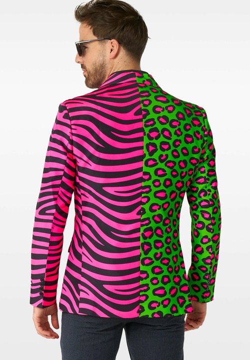 WE Fashion Heren slim fit blazer met pailletten WE Fashion Heren slim fit blazer met pailletten