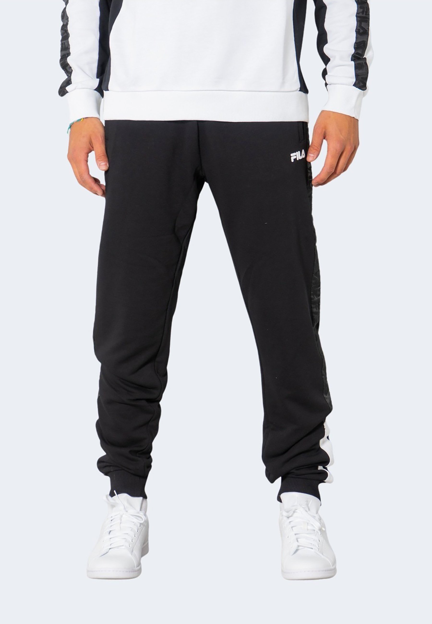 Fila Pantalones deportivos - black/negro - Zalando.es