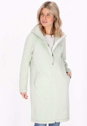 Halflange jas - sage green melange