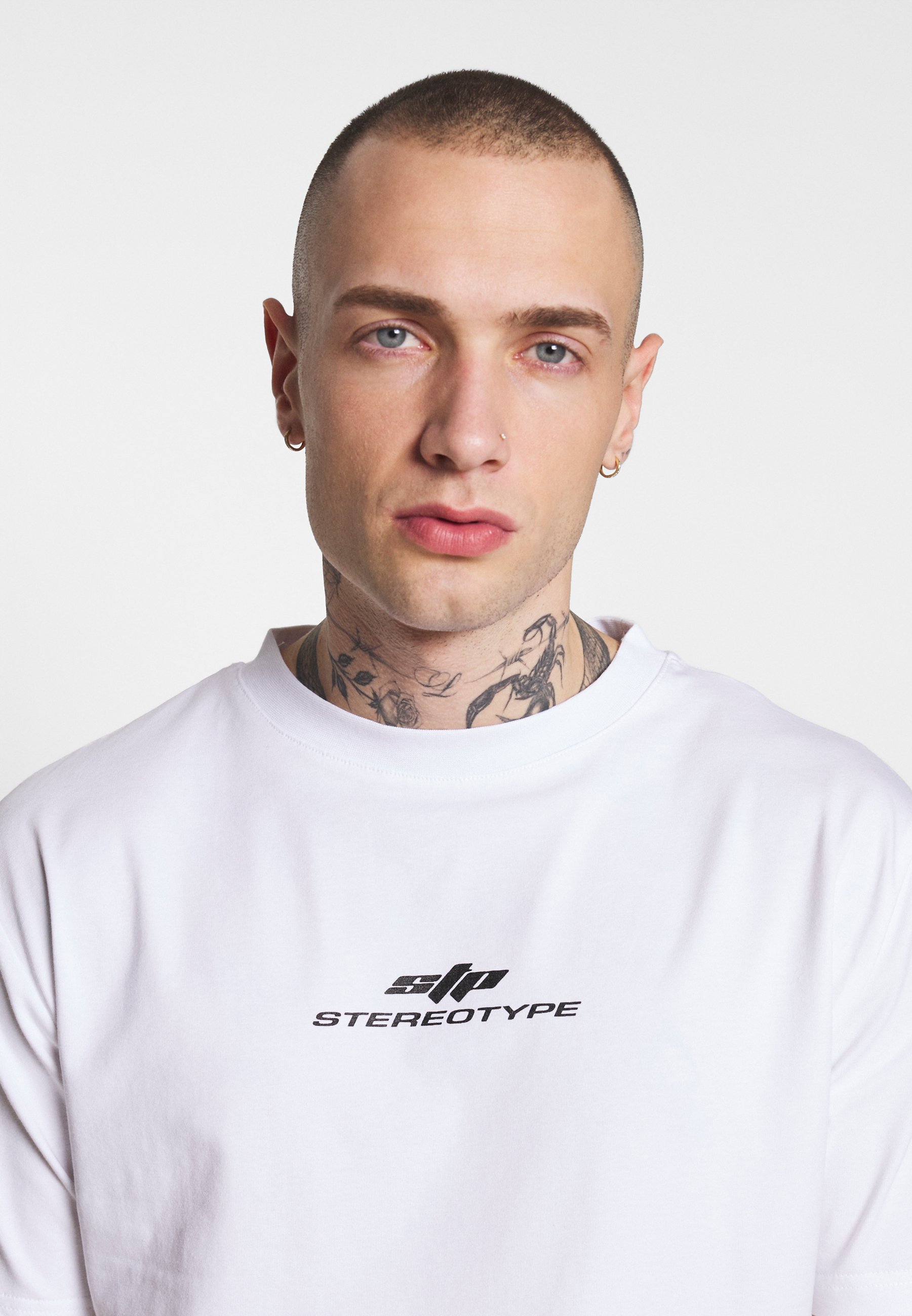 STEREOTYPE STEREOTYPE PATCH T shirts med print white STEREOTYPE STEREOTYPE PATCH - T-shirts med print - white