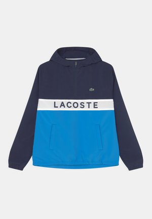 TENNIS HOOD UNISEX - Větrovka - navy blue/white