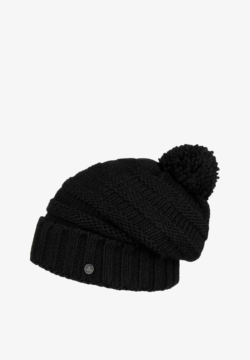 Lierys Beanie - schwarz
