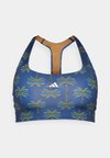 ADIDAS FARM RIO MEDIUM-SUPPORT - Reggiseno sportivo con sostegno medio - night indigo/dark marine/cream white