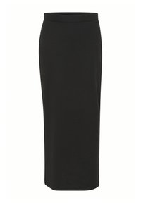 LONG - Pencil skirt - black deep