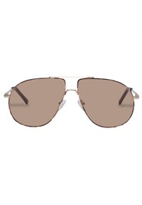 Le Specs SCHMALTZY - Aurinkolasit - bright gold   tort