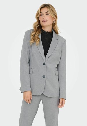 ONLLYKKE LIFE LS FIT  TLR - Blazer - light grey melange