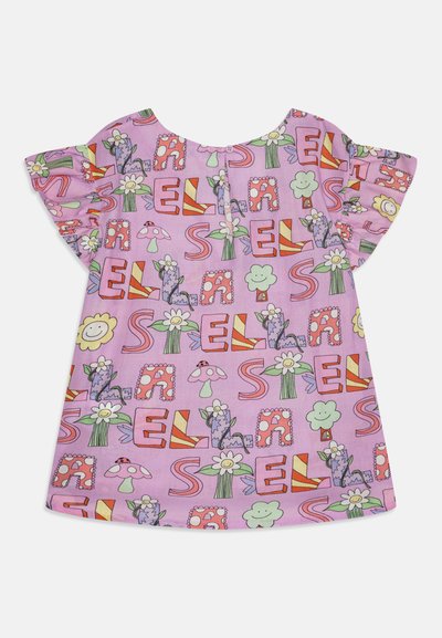Stella McCartney Kids Bluse - lilac/yellow/multi-coloured