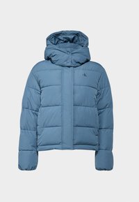 MATTE MONOLOGO PUFFER SHORT - Žieminė striukė - china blue