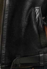 NIGHTFLIGHT - Leren jas - black