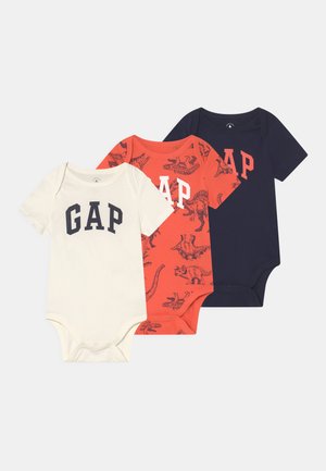 LOGO TODDLER BOY 3 PACK - Body - blood orange