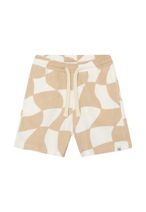 RELAXED FIT ALL OVER PRINT - Broek - egret