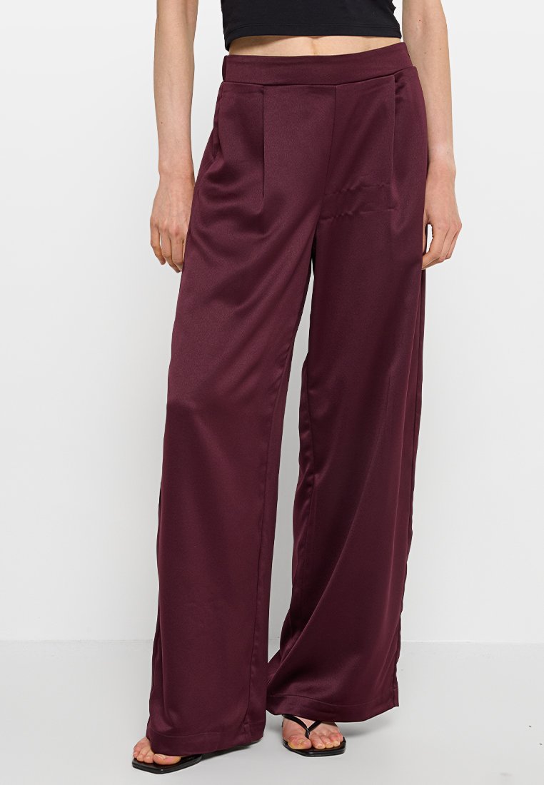 Vero Moda Broek bordeauxrood Vero Moda Broek bordeauxrood