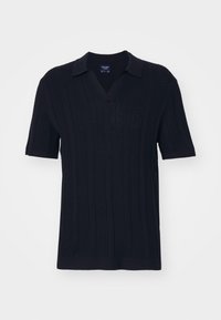 Abercrombie Fitch SOLID SWOLO Polo casual black/nero - Main Image