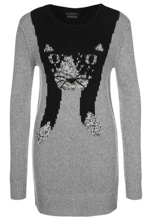 Jersey de punto - mottled grey