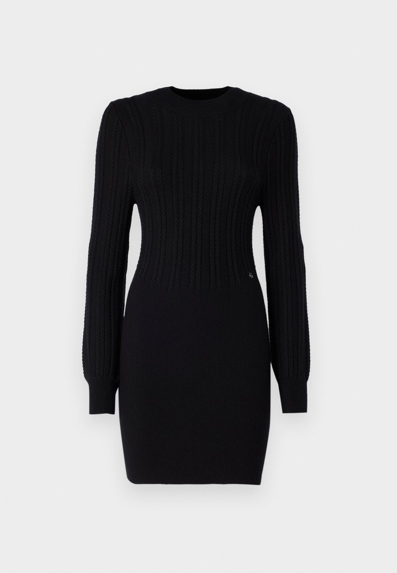 Guess Gebreide jurk zwart